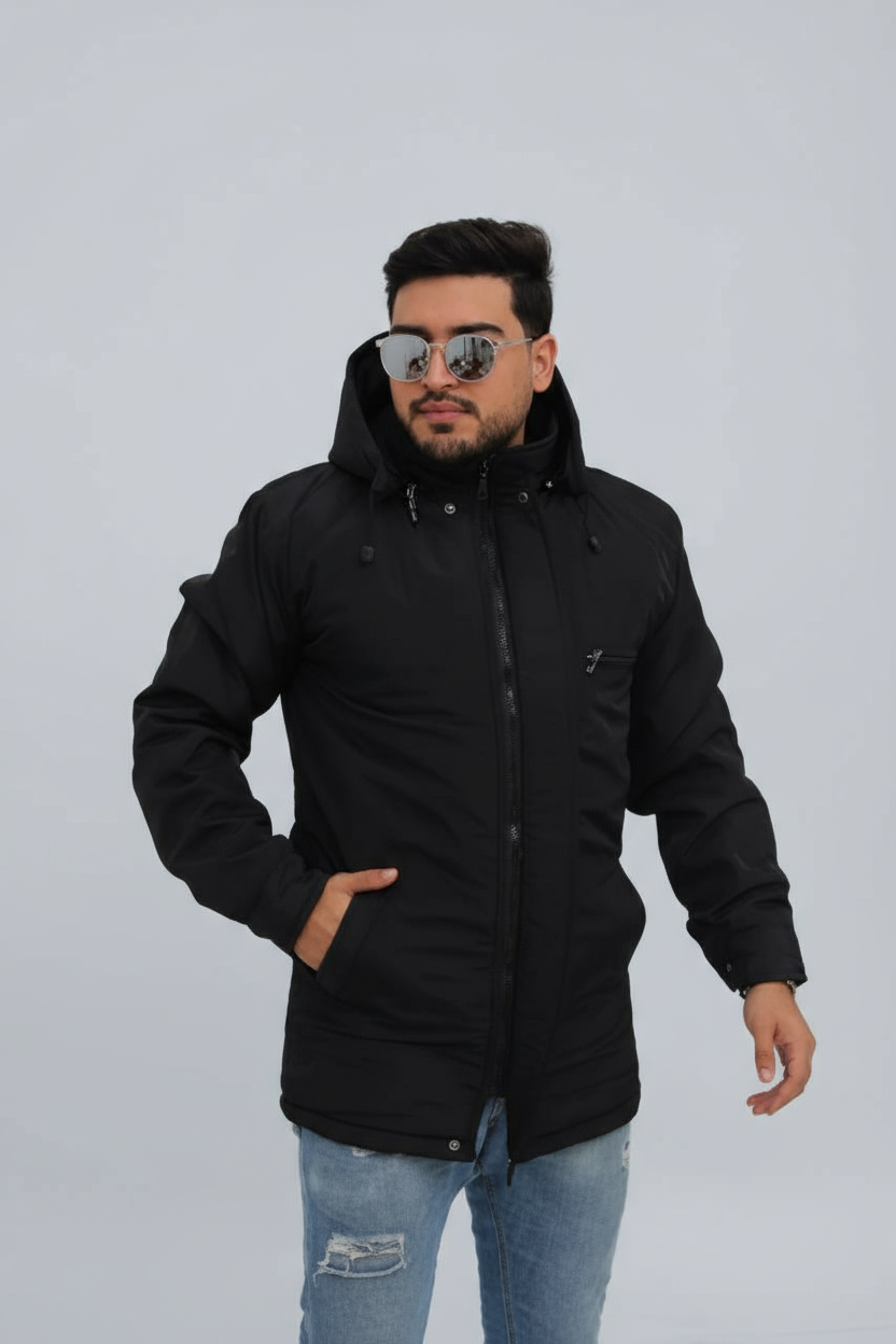 Manteau Pour Homme Avec Capuche View 5