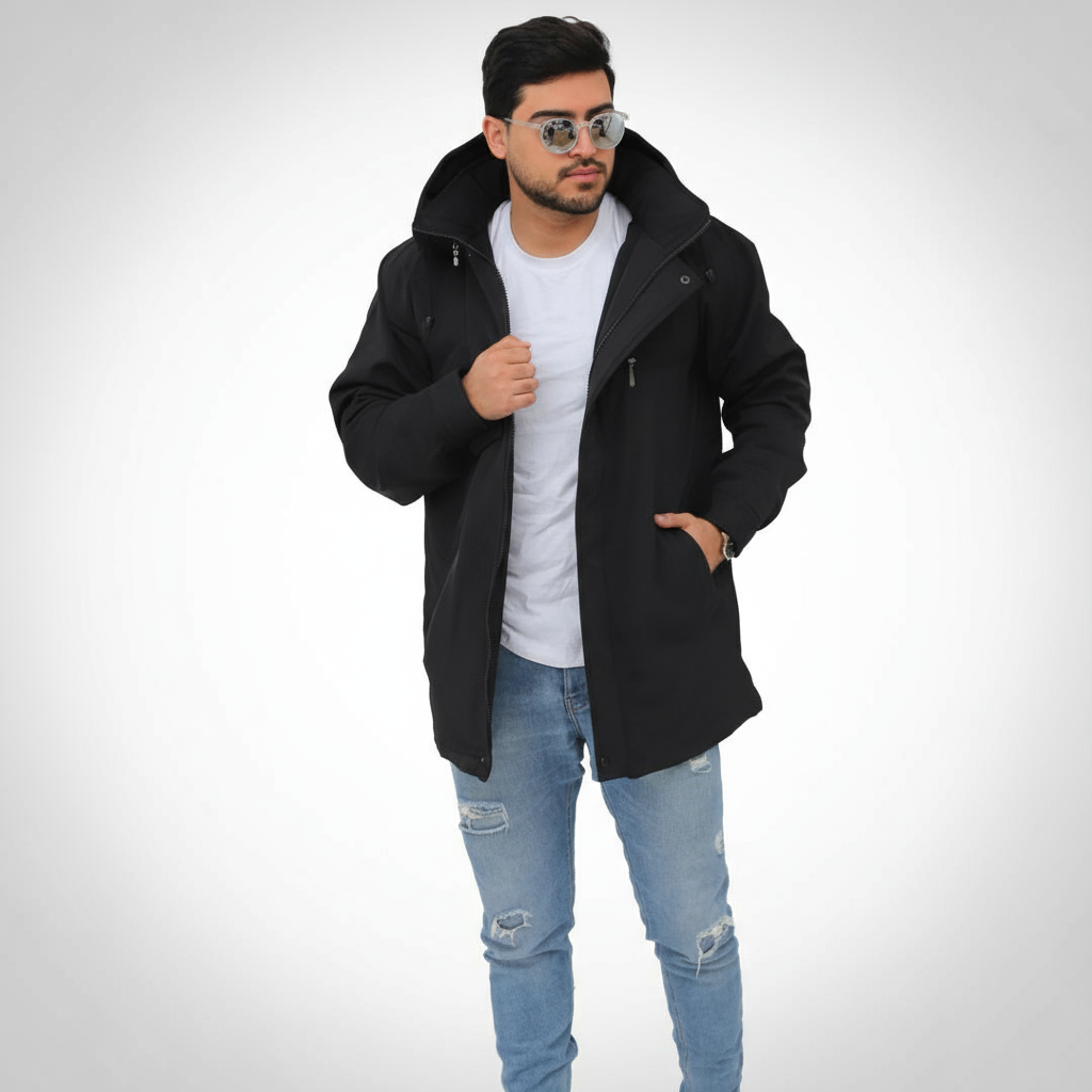 Manteau Pour Homme Avec Capuche View 13